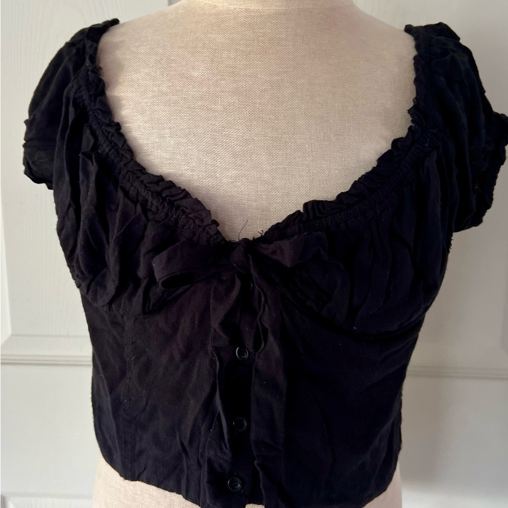 Kendall & Kylie Ruffled Women's Top